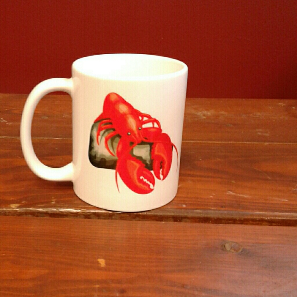 Custom Sublimated Lobster Coffee Mug NWL